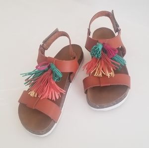 Girls sandals, size 1